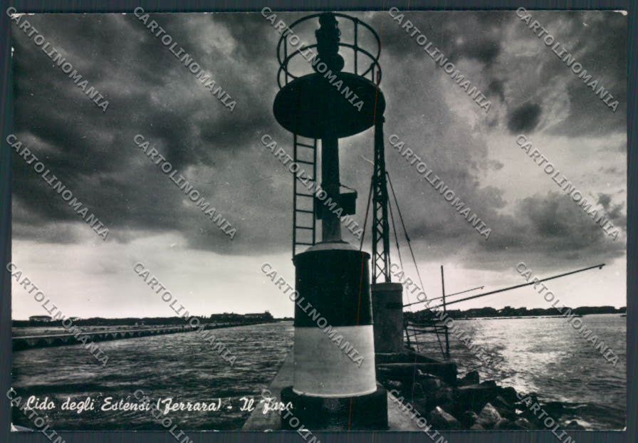 Ferrara Lido Estensi Faro foto FG cartolina ZF5889 – fronte