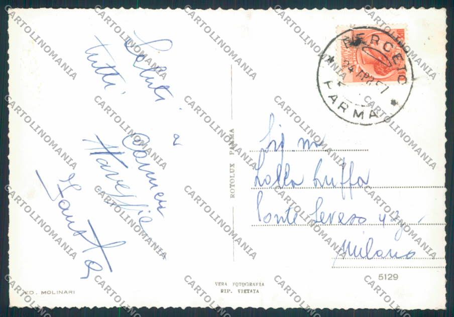 Parma La Cisa foto FG cartolina ZF5943 – retro