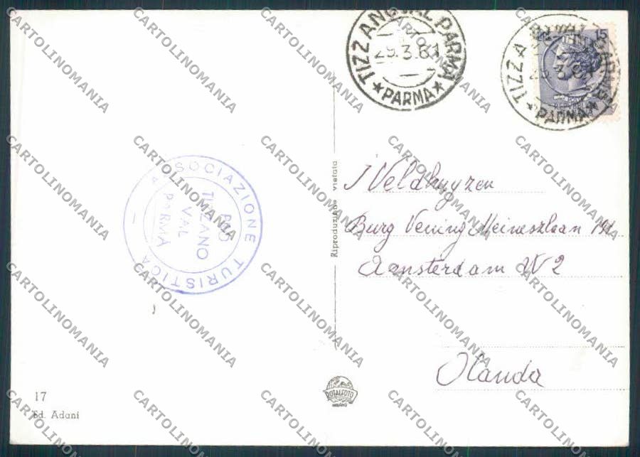 Parma Tizzano foto FG cartolina ZF5950 – retro