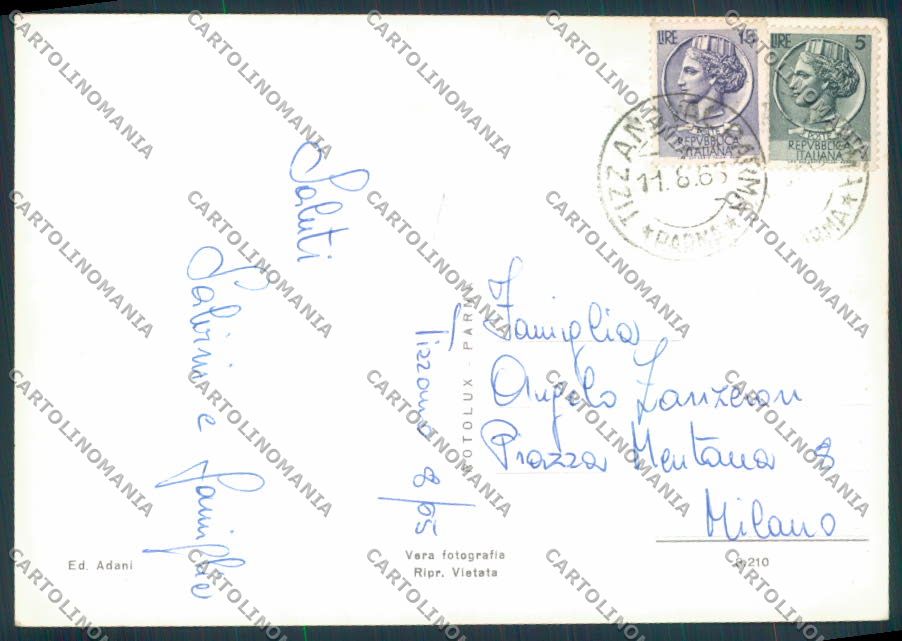 Parma Tizzano foto FG cartolina ZF5951 – retro