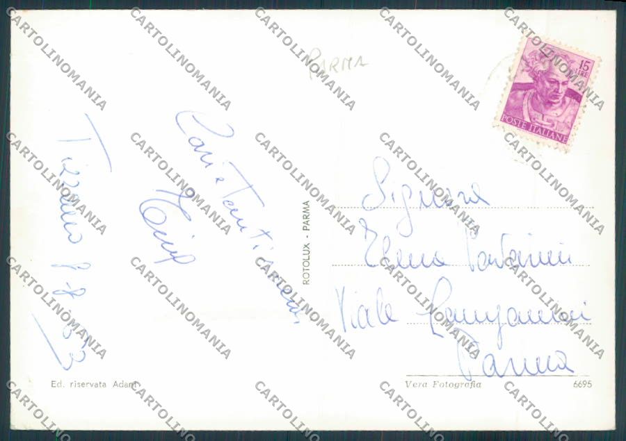 Parma Tizzano foto FG cartolina ZF5955 – retro