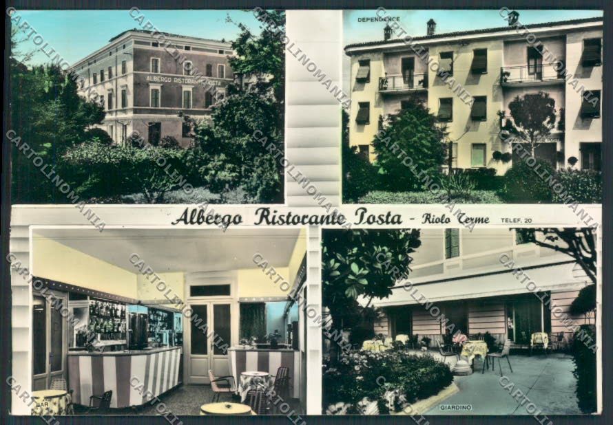 Ravenna Riolo dei Bagni Bar foto FG cartolina ZF5964 – fronte