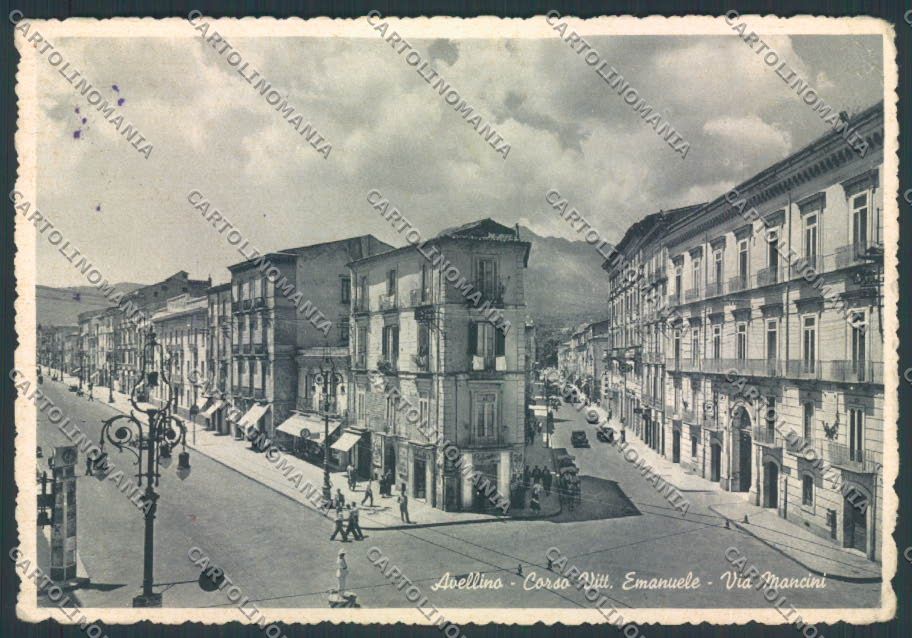 Avellino Città PIEGHINE FG cartolina ZF5973 – fronte