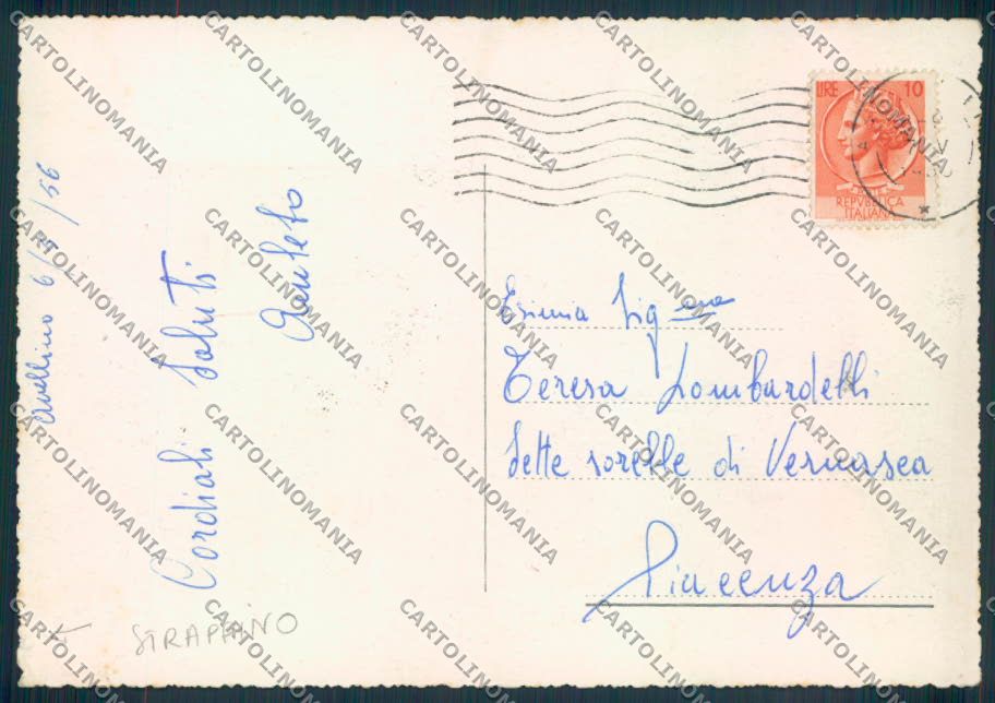 Avellino Città STRAPPINO FG cartolina ZF5974 – retro