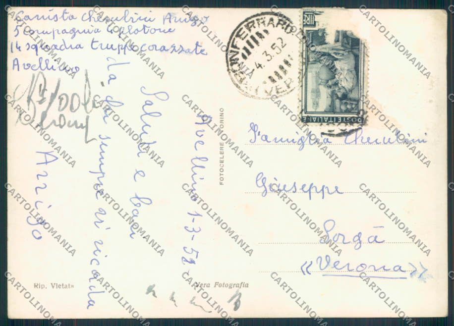 Avellino Città Foto FG cartolina ZF5981 – retro