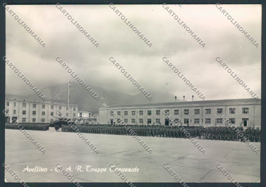 Avellino Militari Carroarmato Foto FG cartolina ZF5982 – fronte