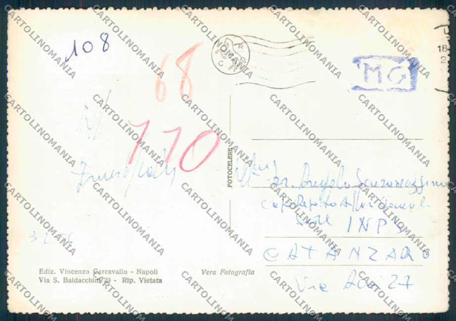 Avellino Città Foto FG cartolina ZF5986 – retro