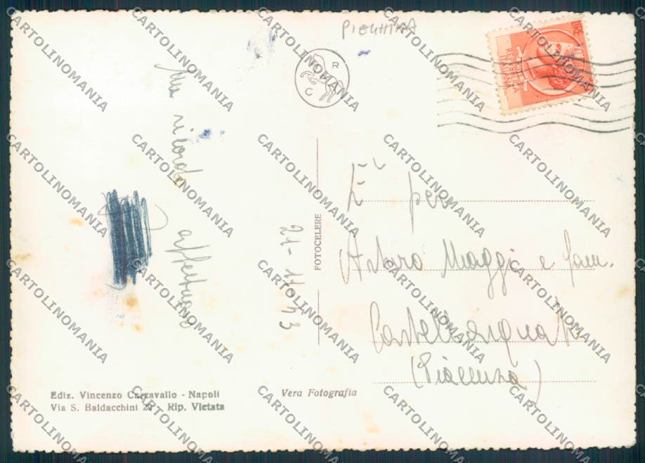 Avellino Filovia PIEGHINA Foto FG cartolina ZF5987 – retro