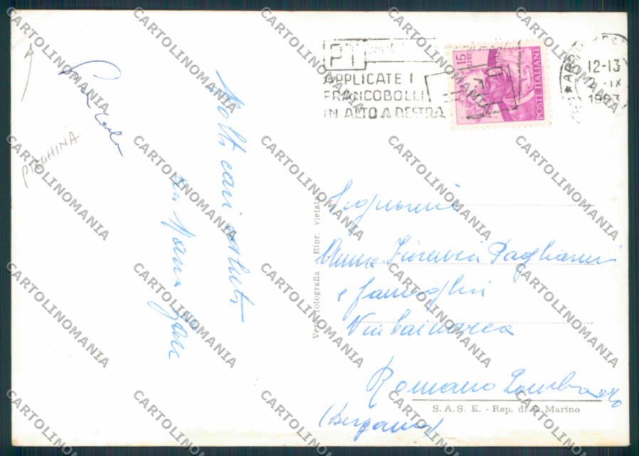Ascoli Piceno Città PIEGHINA Foto FG cartolina ZF6014 – retro