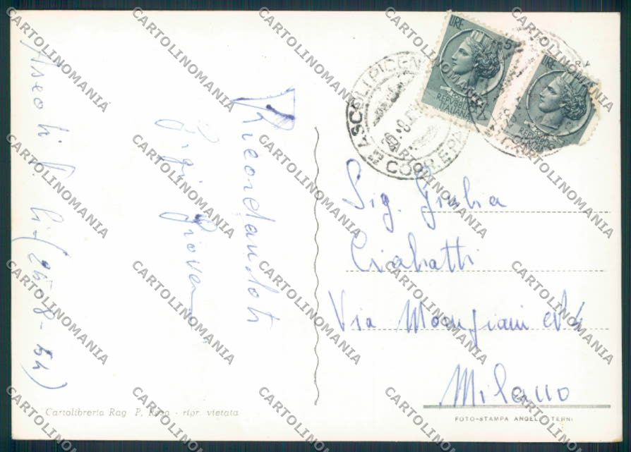 Ascoli Piceno Città Foto FG cartolina ZF6015 – retro