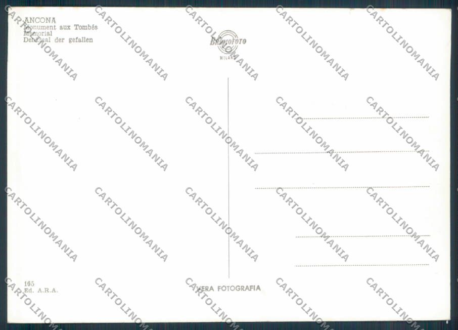 Ancona Città Foto FG cartolina ZF6035 – retro