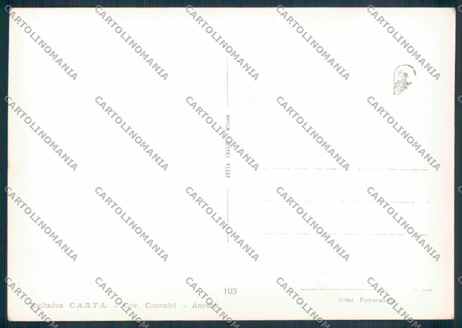 Ancona Città Poste Foto FG cartolina ZF6042 – retro