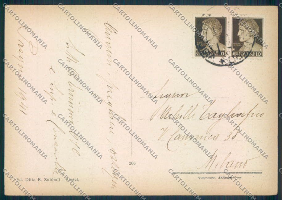Perugia Assisi FG cartolina ZF6050 – retro
