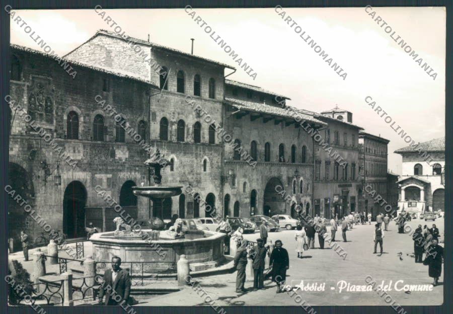 Perugia Assisi PIEGA Foto FG cartolina ZF6053 – fronte