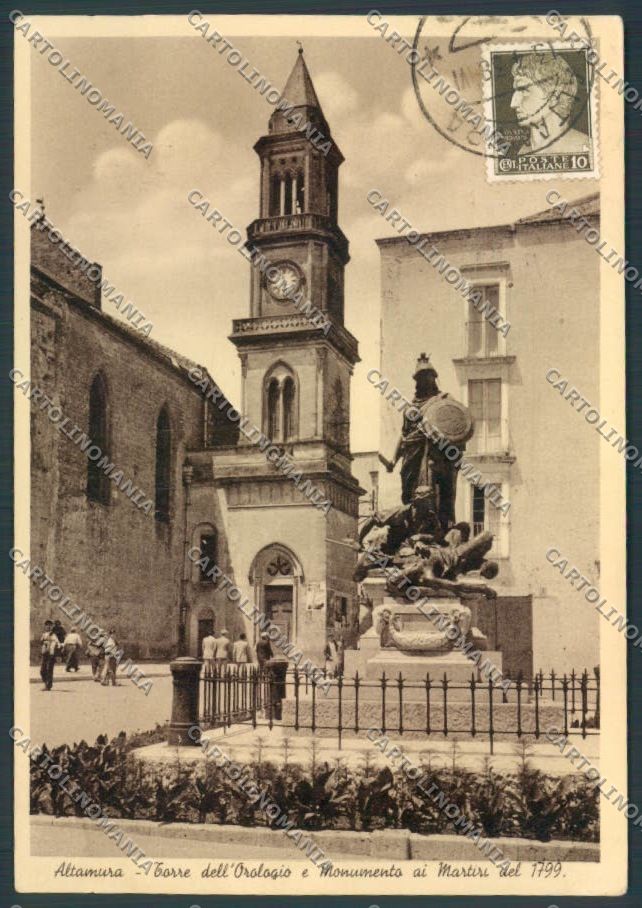 Bari Altamura FG cartolina ZF6066 – fronte