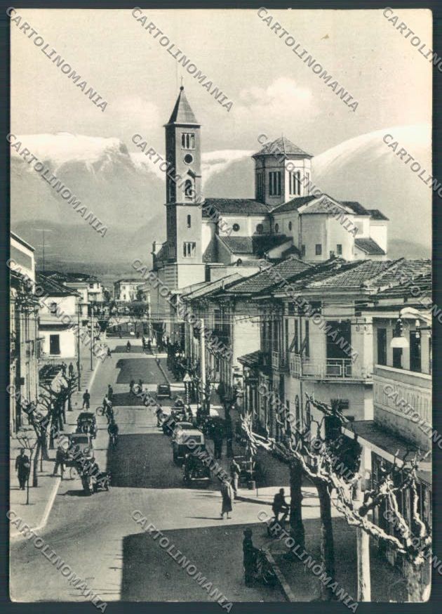 L'Aquila Avezzano RIFILATA Foto FG cartolina ZF6098 – fronte