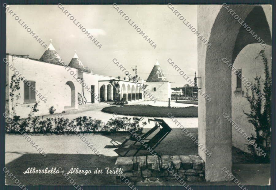 Bari Alberobello Trulli Foto FG cartolina ZF6113 – fronte