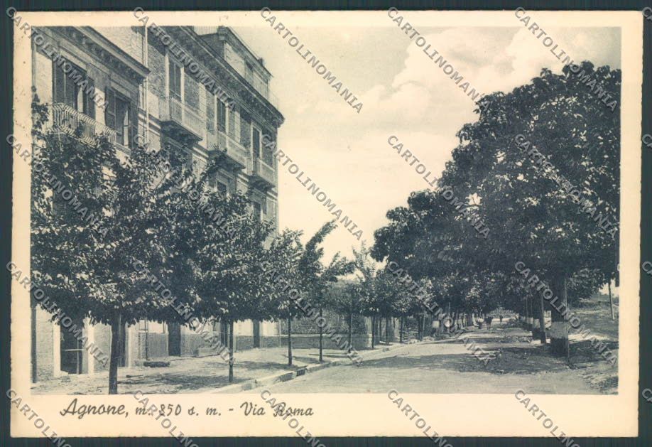 Isernia Agnone FG cartolina ZF6124 – fronte