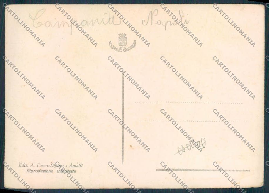 Salerno Amalfi ABRASA Foto FG cartolina ZF6129 – retro