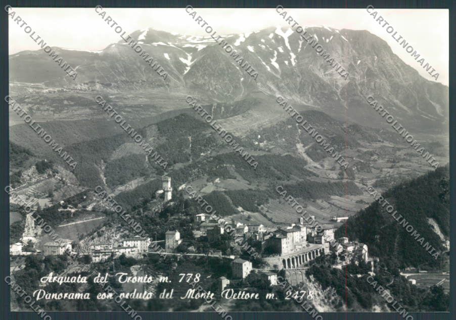 Ascoli Piceno Arquata Tronto Foto FG cartolina ZF6141 – fronte