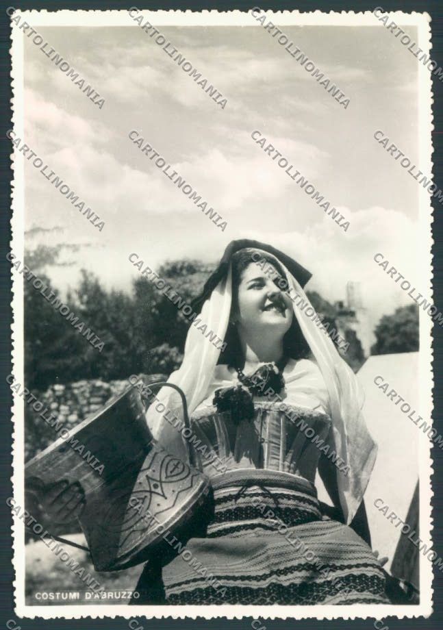 Chieti Atessa Costumi Foto FG cartolina ZF6147 – fronte