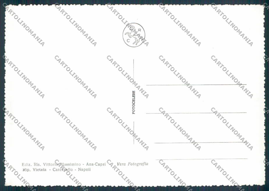 Napoli Anacapri Foto FG cartolina ZF6150 – retro