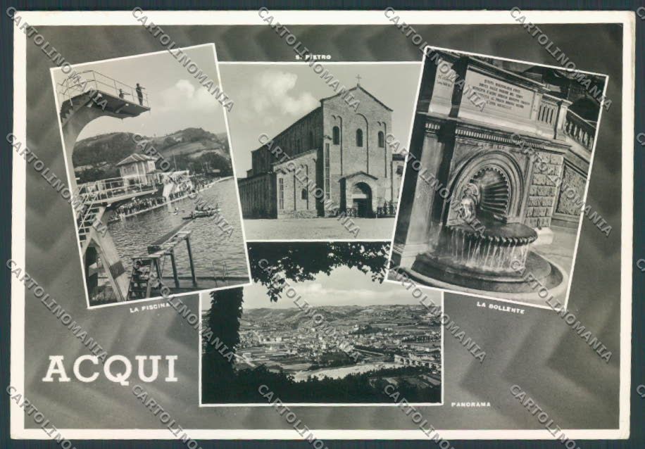 Alessandria Acqui Terma Foto FG cartolina ZF6162 – fronte