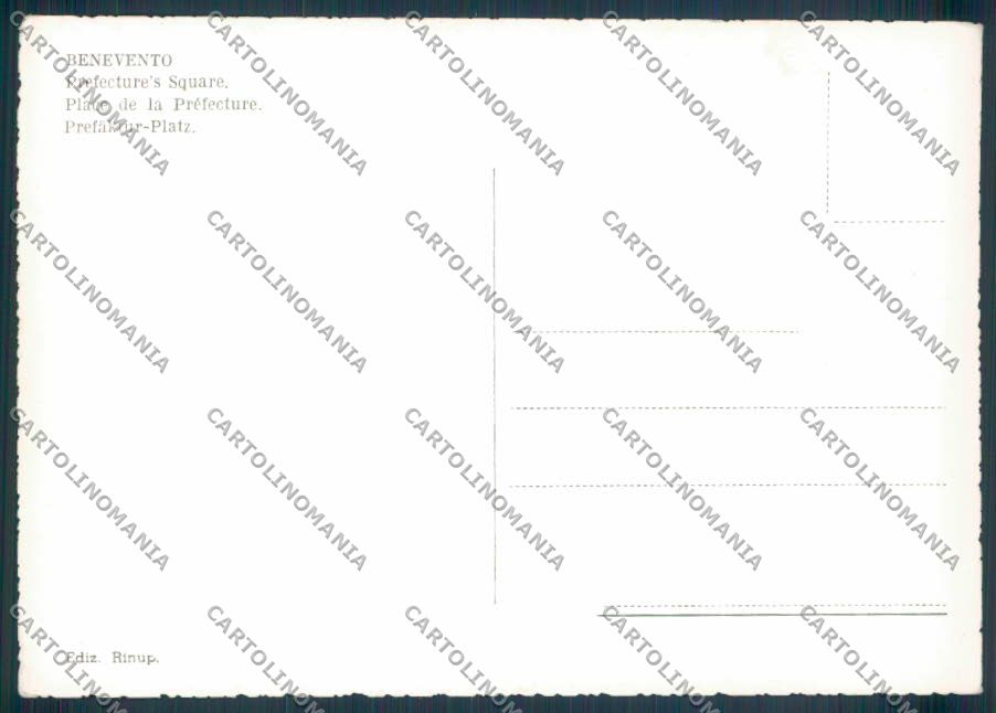 Benevento Città Foto FG cartolina ZF6172 – retro
