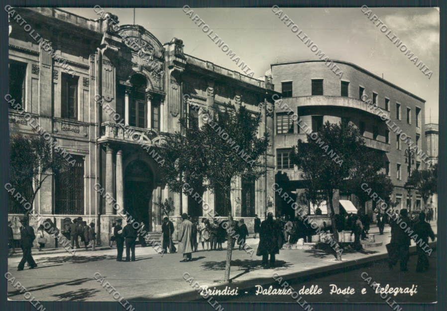 Brindisi Città Poste Foto FG cartolina ZF6180 – fronte