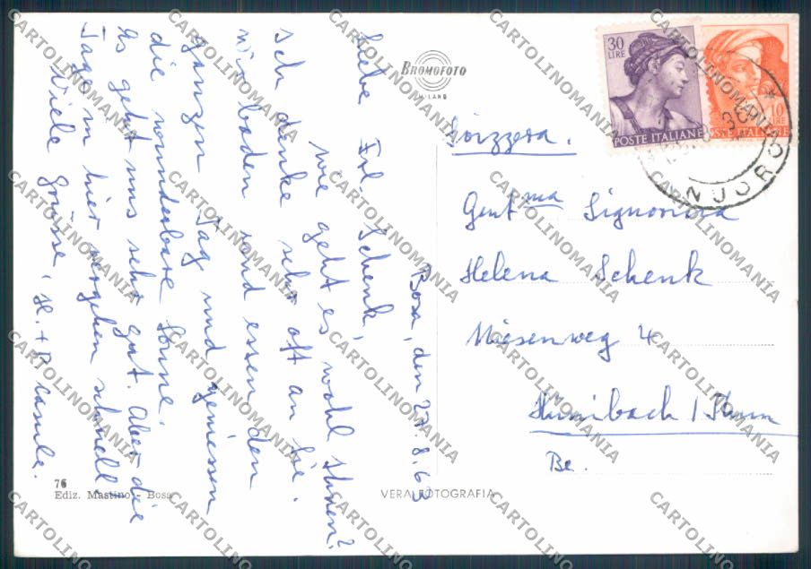 Oristano Bosa Foto FG cartolina ZF6228 – retro