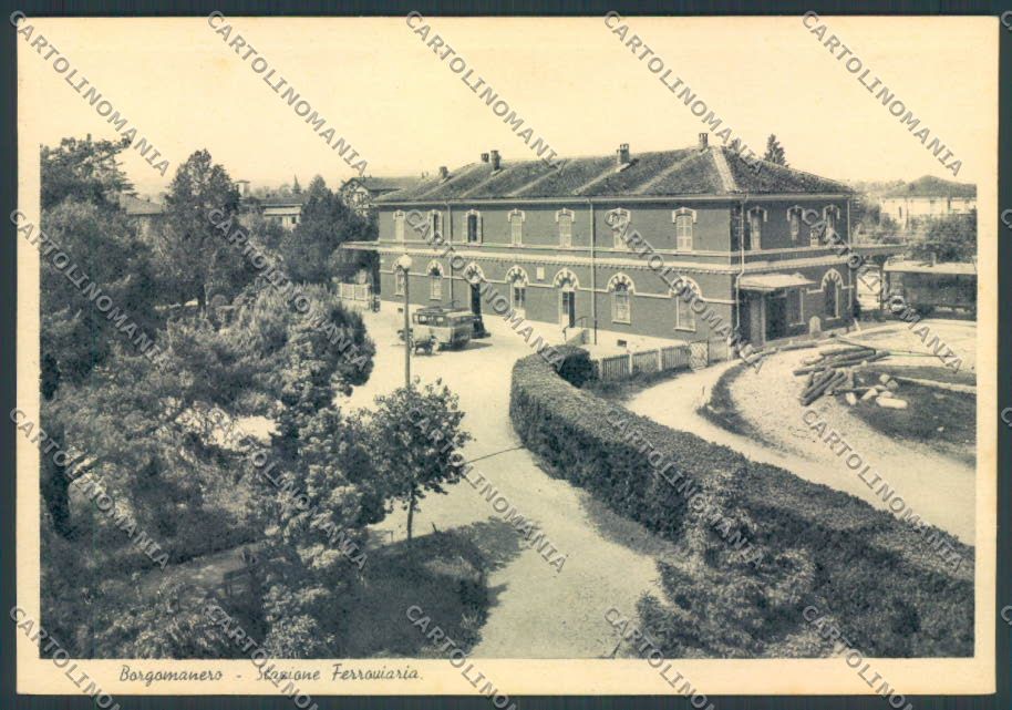 Novara Borgomanero Stazione FG cartolina ZF6234 – fronte