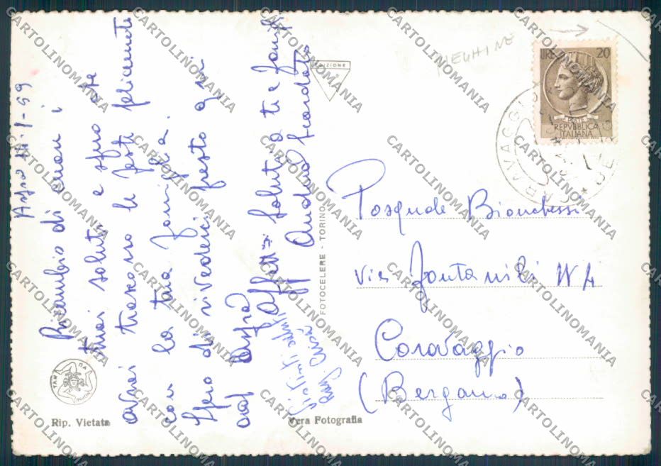 Palermo Bagheria PIEGHINE Foto FG cartolina ZF6241 – retro