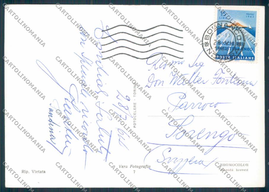 Verbania Bognanco Foto FG cartolina ZF6249 – retro