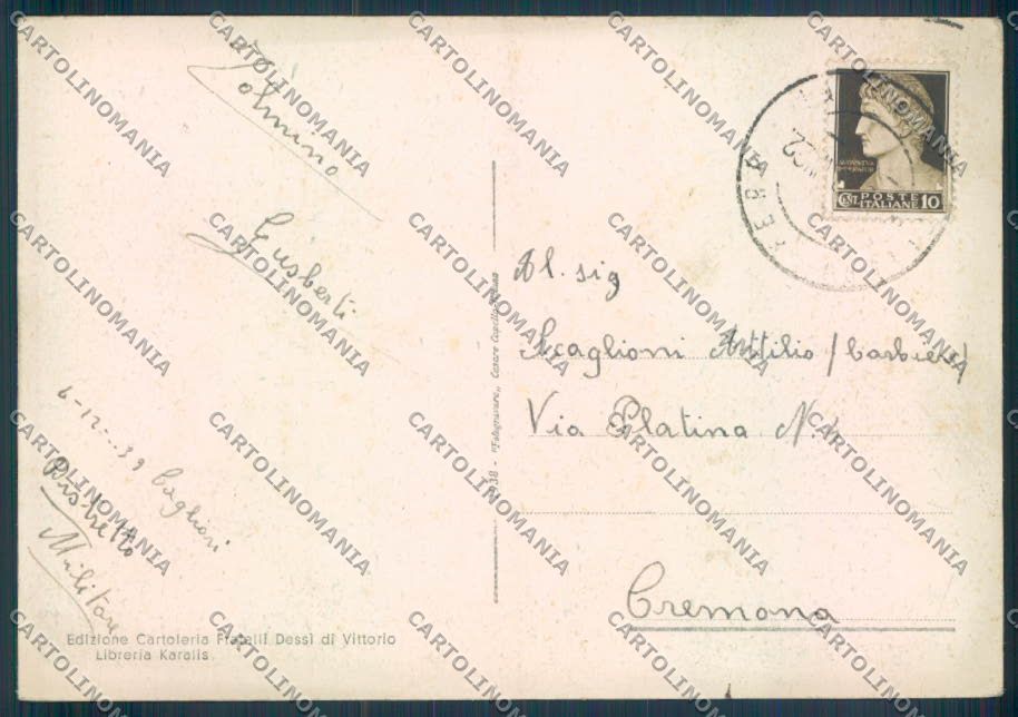 Cagliari Città FG cartolina ZF6252 – retro