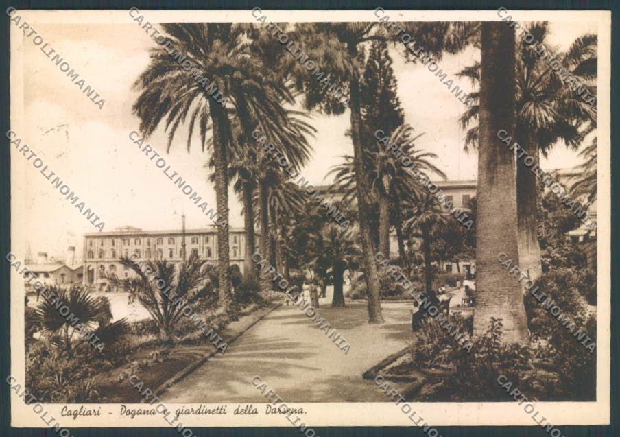 Cagliari Città Dogana FG cartolina ZF6260 – fronte