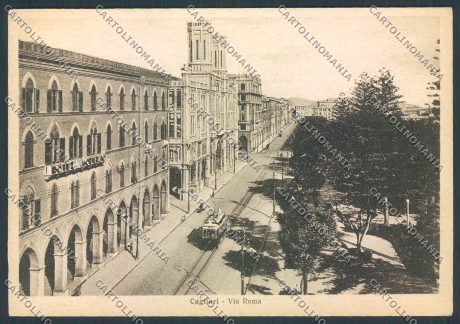 Cagliari Città Tram FG cartolina ZF6262 – fronte