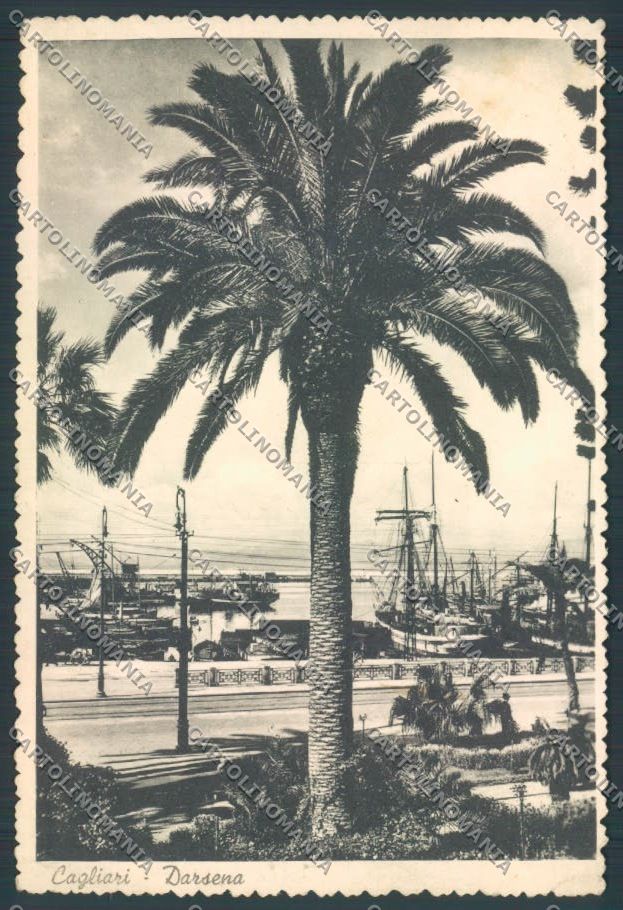 Cagliari Città Darsena FG cartolina ZF6265 – fronte