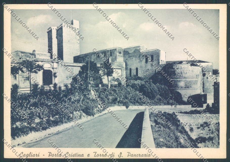 Cagliari Città Porta Cristina FG cartolina ZF6269 – fronte
