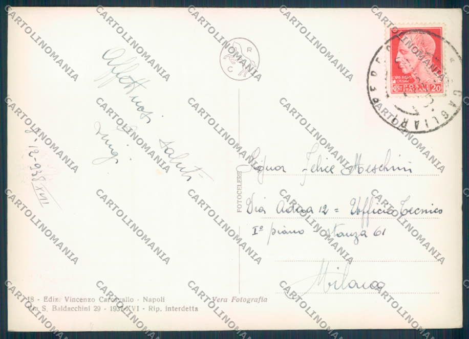 Cagliari Città Foto FG cartolina ZF6285 – retro