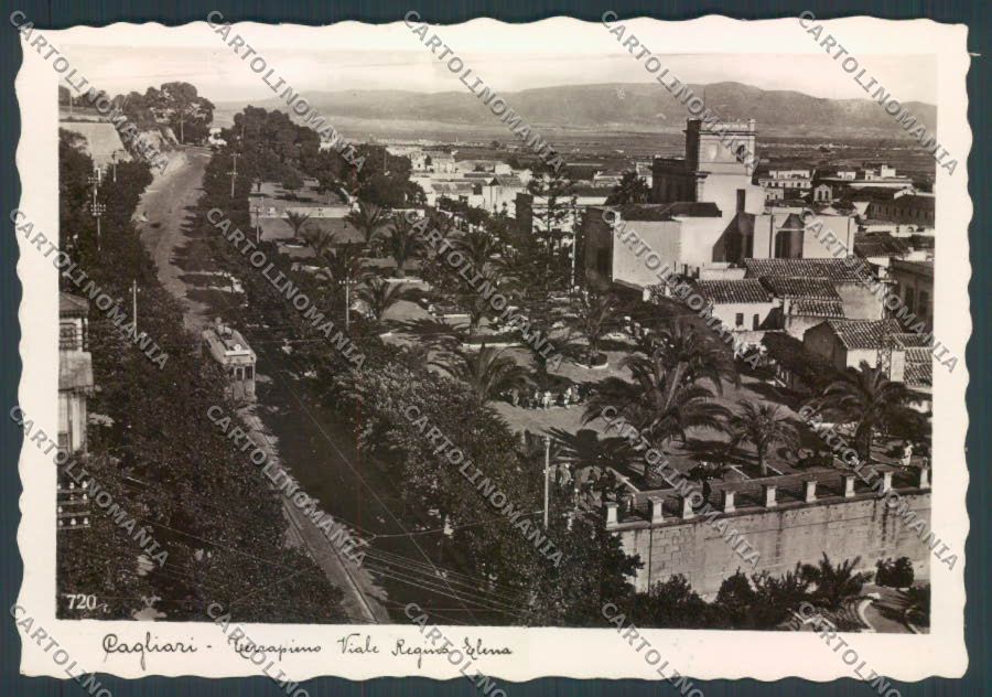 Cagliari Città Tram Foto FG cartolina ZF6287 – fronte