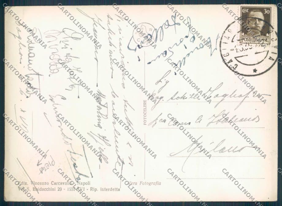 Cagliari Città PIEGA Foto FG cartolina ZF6291 – retro