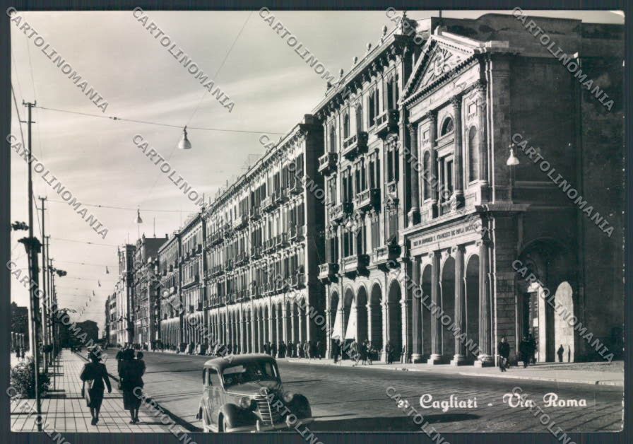 Cagliari Città ABRASA Foto FG cartolina ZF6316 – fronte