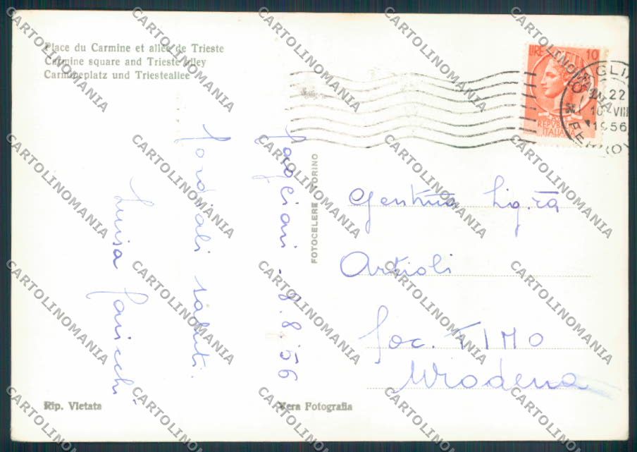 Cagliari Città Foto FG cartolina ZF6317 – retro