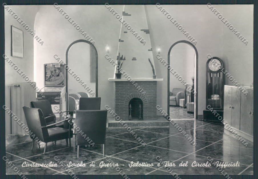 Roma Civitavecchia Scuola di Guerra Foto FG cartolina ZF6346 – fronte