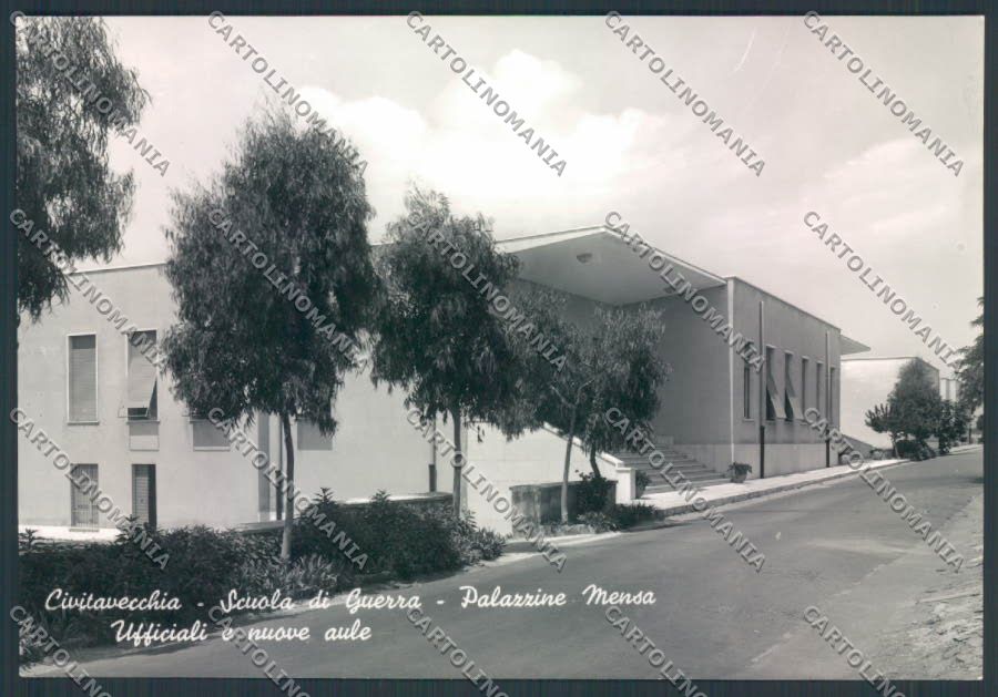 Roma Civitavecchia Scuola di Guerra Foto FG cartolina ZF6348 – fronte