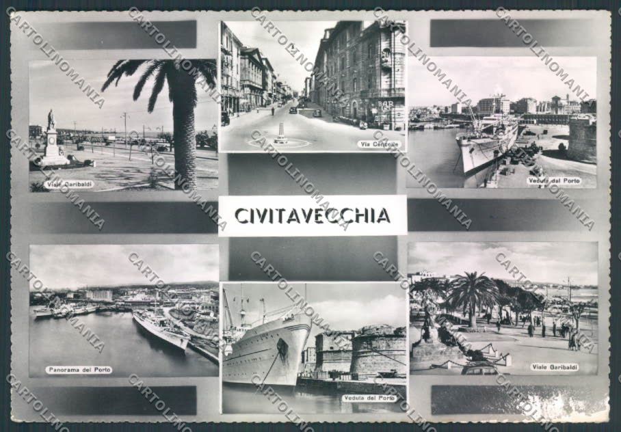 Roma Civitavecchia ABRASA Foto FG cartolina ZF6353 – fronte