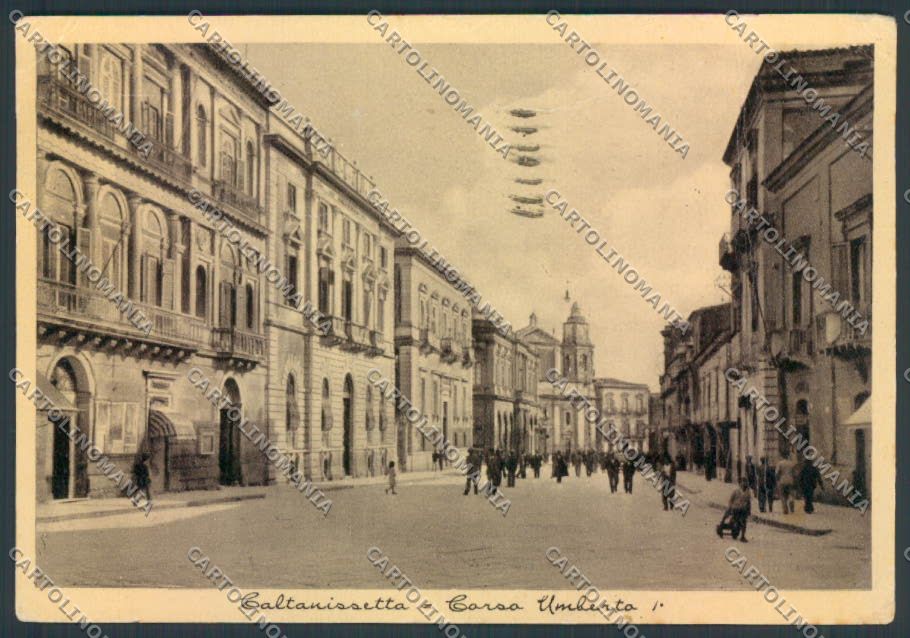 Caltanissetta Città PIEGA FG cartolina ZF6364 – fronte