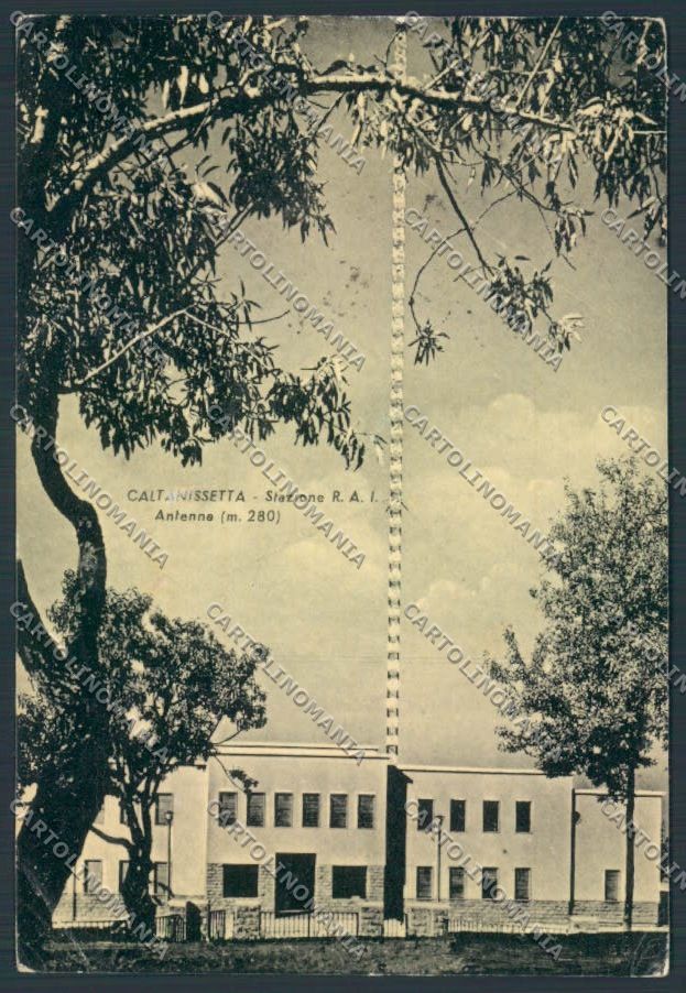 Caltanissetta Città RAI ABRASA FG cartolina ZF6369 – fronte
