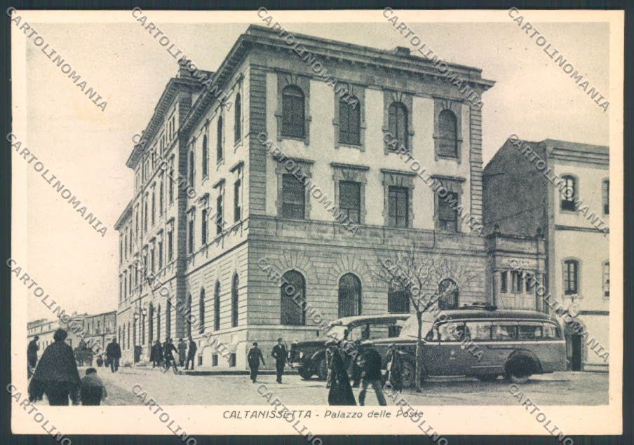 Caltanissetta Città Poste Corriera FG cartolina ZF6372 – fronte