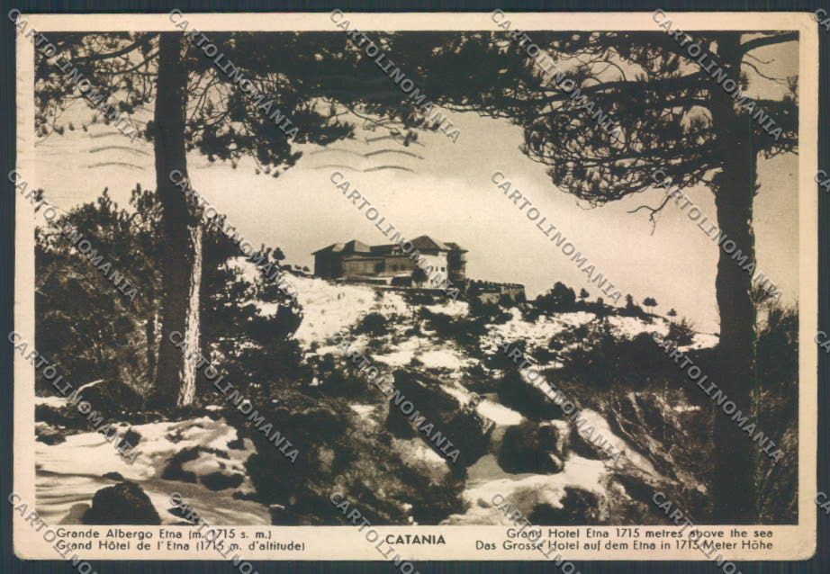 Catania Etna PIEGHINE FG cartolina ZF6381 – fronte